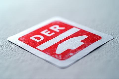 Example of a Swiss motorway vignette sticker